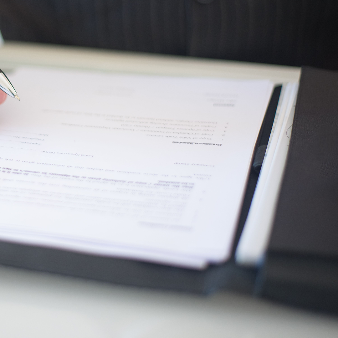 Business Representative Documents